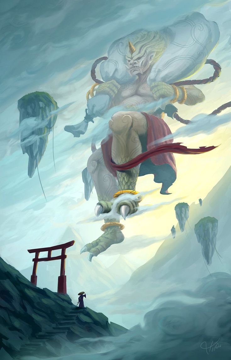 Wind and Thunder: Harmony and Chaos in Japanese Mythology